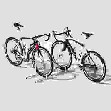 Monzana Fahrradständer für 4 Fahrräder