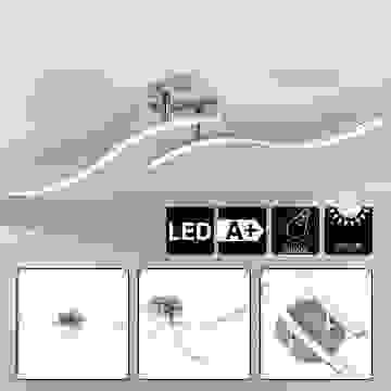 Monzana LED-Deckenleuchte Ny bolge