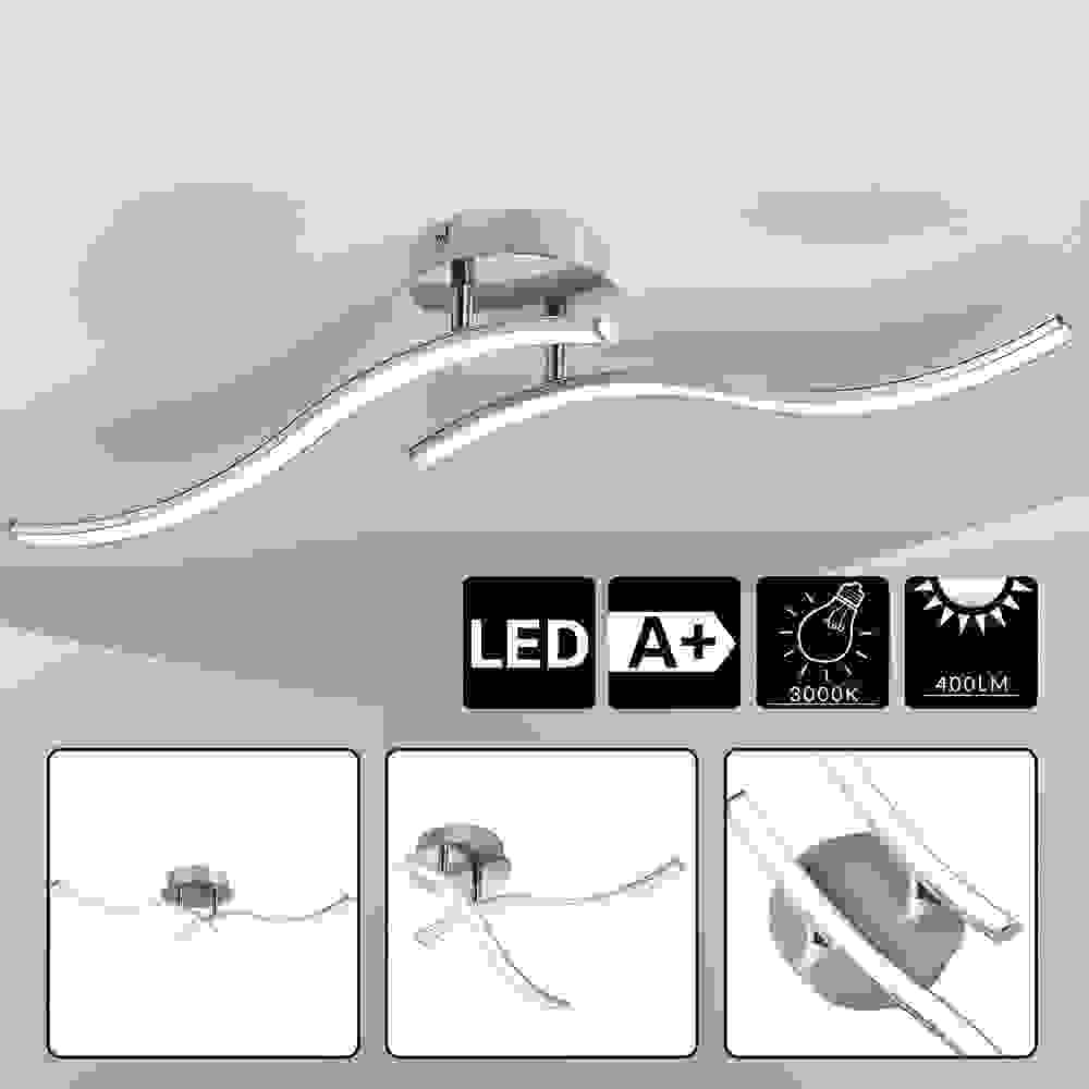 Monzana LED-Deckenleuchte Ny bolge