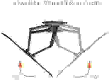 Monzana TV Wandhalterung 55 Zoll Schwarz