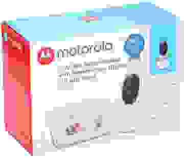 Motorla - Babyphone - MIT Kamera - Nachtsicht, Talk-Back-Funktion & Temperaturanzeige - Fernbedienbar - Weiß