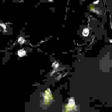 Nampook Weihnachtsbaumbeleuchtung - 20 m - 1000 extra warmweiße LEDs