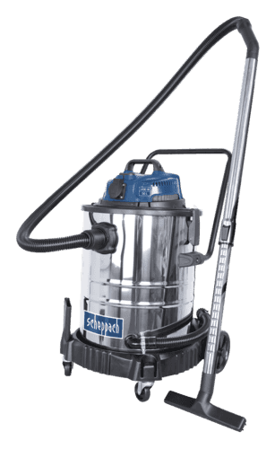 Nass- und Trockensauger ASP50-ES scheppach - 220-240V 50Hz 1400W Neuwa
