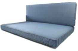 Nordje Comfort Palettenauflage 120x80 & 120x40 safier blue Palettenkissen
