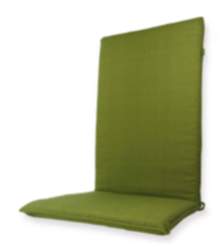 Nordje Gartenmöbelauflage Hochlehner green 120x50x5cm