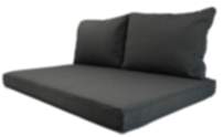 Nordje outdoor exclusive grey / panama grey | 120x80cm & 2 Stück 60x40cm