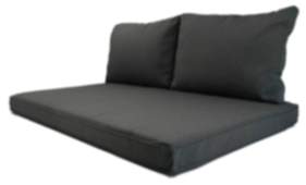 Nordje outdoor exclusive grey / panama grey | 120x80cm & 2 Stück 60x40cm