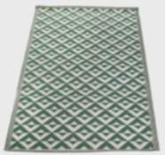 Nordje Teppich Outdoor | Sage-Grün | 120x180cm | aus Recycling-Material