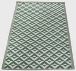 Nordje Teppich Outdoor | Sage-Grün | 120x180cm | aus Recycling-Material