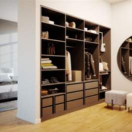 Offener Kleiderschrank Luca