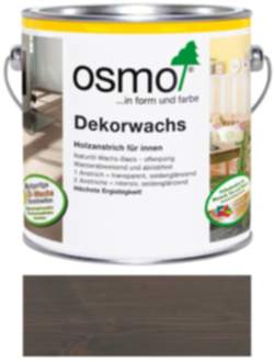 Osmo Dekorwachs Nr. 3118 Transparent Granitgrau 0,75l, Anstrich Innenbereich
