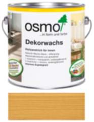 Osmo Dekorwachs Nr. 3164 Eiche 2,5l, Holzanstrich für Hölzer im Innenbereich
