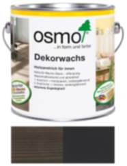 Osmo Dekorwachs Nr.3169 Schwarz 2,5l, Anstrich für Hölzer im Innenbereich