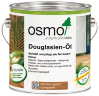 Osmo Douglasien-Öl 004, 2,5l, Holzanstrich für alles Holz im Außenbereich