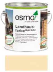 Osmo Landhausfarbe Nr.2204 Elfenbein 2,5l, Anstrich für Hölzer im Außenbereich