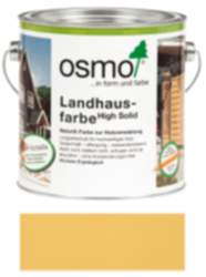 Osmo Landhausfarbe Nr. 2205 Sonnengelb 2,5l, Anstrich für Hölzer im Außenbereich