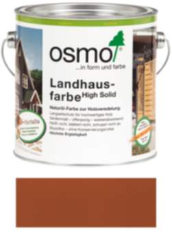 Osmo Landhausfarbe Nr.2310 Zeder/Rotholz 2,5l Anstrich für Hölzer Außenbereich