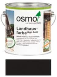 Osmo Landhausfarbe Nr. 2703 Schwarzgrau 2,5l Anstrich für Hölzer im Außenbereich