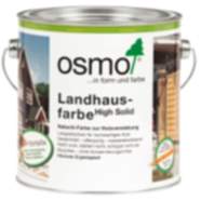 Osmo Landhausfarbe Nr. 2708 kieselgrau 2,5l, Holzanstrich für den Außenbereich