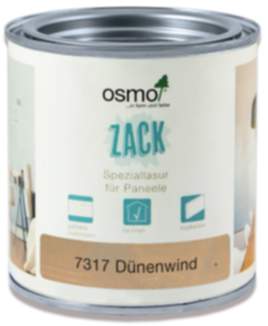 Osmo Lasur für Zack Wandpaneele 0,375l Dünenwind | zum Ausbessern kleiner Stellen