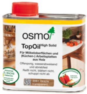 Osmo TopOil Akazie 500ml, die optimale Oberflächenbehandlung