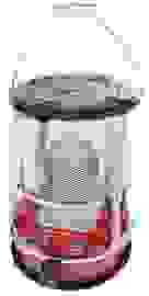 Perel Petroleumkocher 4,6 Liter 2600W Stahl rot/silber 2-teilig