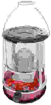 Perel Petroleumkocher 4,6 Liter 2600W Stahl rot/silber 2-teilig
