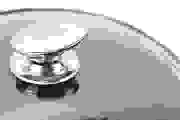Platin-Kasserolle - Antihaft - 24cm - Kupfer