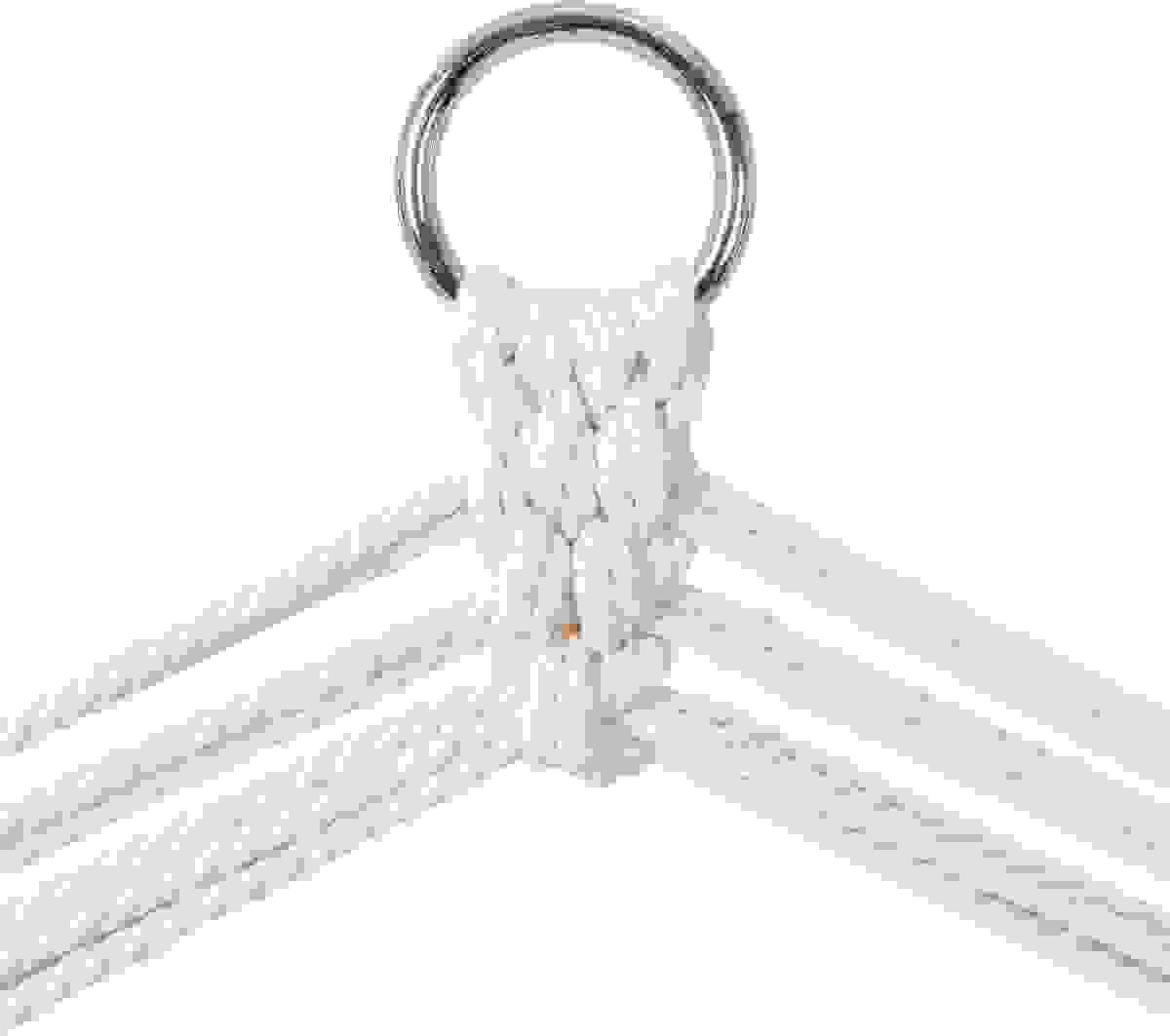 Pro Garden Hängesessel - Hängematte - Schaukelstuhl - für 1 Person - für den Außenbereich - Marineblau/Weiß - 50x45x100cm