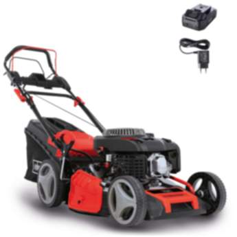 Rasenmäher MS225-53E Scheppach - E-Start | Radantrieb | 7PS | 53cm Sch