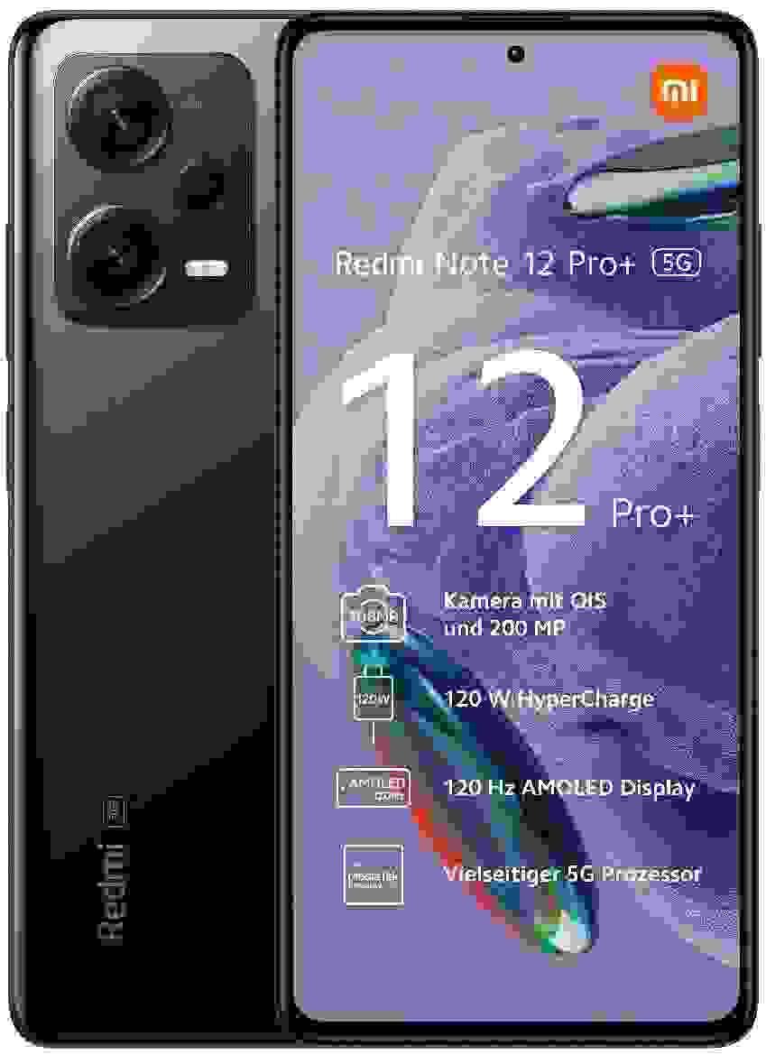 Redmi Note 12 Pro+ 5G Midnight Black 8+256GB