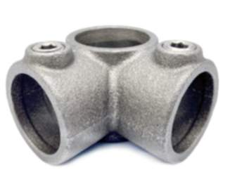 Rohrverbinder | Eckstück Durchgehend - Typ 20B - 26,9 mm | | KLEMP