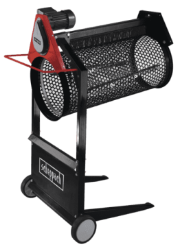 Rollsieb RS400 Scheppach - 230V | Siebtrommel 900mm / Ø-400mm | neigba