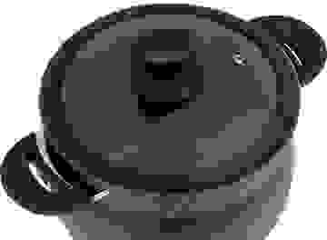 Royalty Line Couscous Topf - 6L - Schwarz - 26x26x26 Cm