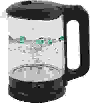 Royalty Line - Elektrischer Glas-Wasserkocher - Langlebig - Schnurlos - Mit Trockengehschutz - LED-Blaulicht