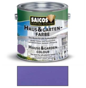 Saicos Haus & Gartenfarbe auf Naturöl-Basis Flieder 2,5l