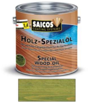 Saicos Holz Spezialöl Kiefer Holzöl Terrassenöl Hartholzöl 2,5l