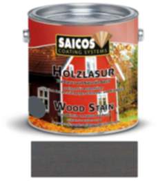 Saicos Holzlasur 0092 Anthrazit 2,5l