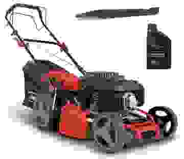Scheppach Benzin Rasenmäher MS226-53SE - 6PS | 53 cm Schnittbreite | R