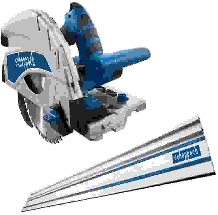 Scheppach Spielesäge - 210mm | 230V | 1600W - Inklusive Führungsschiene 1400mm