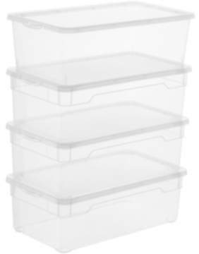 Set Clear Box Lady Shoe 4 tlg.