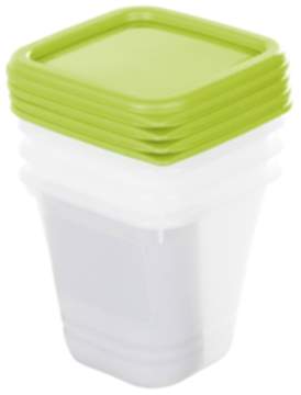 Set Gefrierdosen 4 x 0.22 l DOMINO