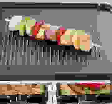 Severin Raclette/Steengrill/Gourmetset - mit Naturgrillstein und Grillplatte - Gourmets - 1400 Watt