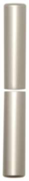 SFS Intec 1 Paar Aufsteckhülsen 3-DIM Band 15 mm Bandhöhe 112 mm flachrund Aluminium verschiedene Ob