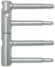 SFS Intec Anuba 3-DIM Türband Größe 15 Bandhöhe 92 mm Bolzen 60 mm Stahl verzinkt silber