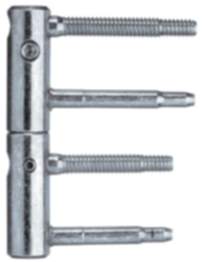 SFS Intec Anuba 3-DIM Türband Größe 20 Bandhöhe 112 mm Tragkraft 80 kg Stahl verzinkt silber