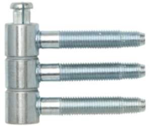 SFS Intec Einbohrband 16 mm für gefälzte Holztüren 3-teilig Stahl verschiedene Oberflächen