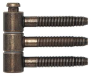 SFS Intec Einbohrband 16 mm für gefälzte Holztüren 3-teilig Stahl verschiedene Oberflächen