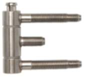 SFS Intec Einbohrband 18 mm für Stahlzarge 3-teilig Stahl verschiedene Oberflächen