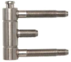 SFS Intec Einbohrband 18 mm für Stahlzarge 3-teilig Stahl verschiedene Oberflächen